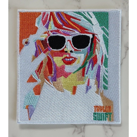 Taylor Swift Patch Embroidered Iron On Sew On Patch 4 x 4.25 Inch - Picture 1 of 1